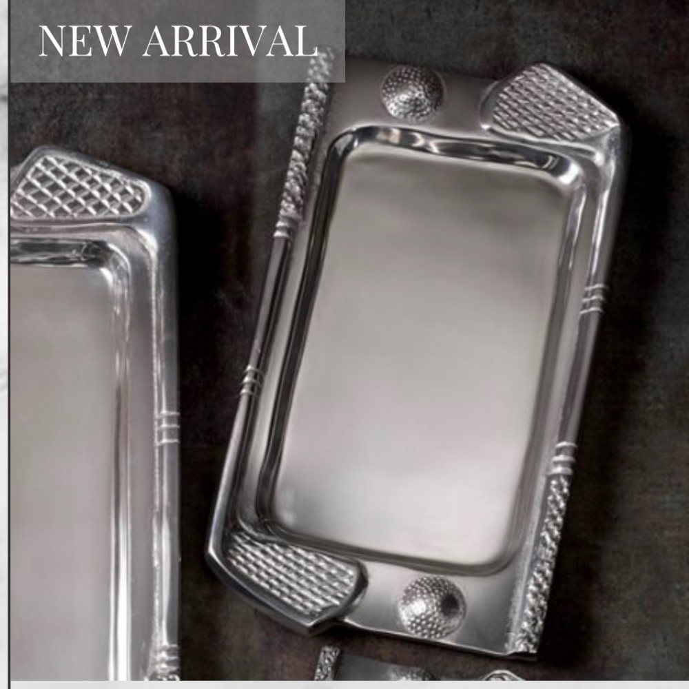 Aluminum Embossed Golf Tray